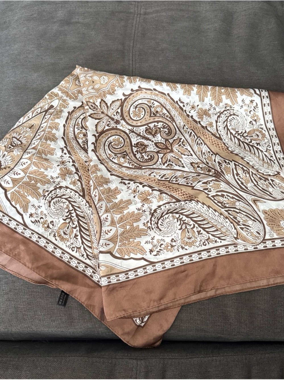 Silk multi use scarf